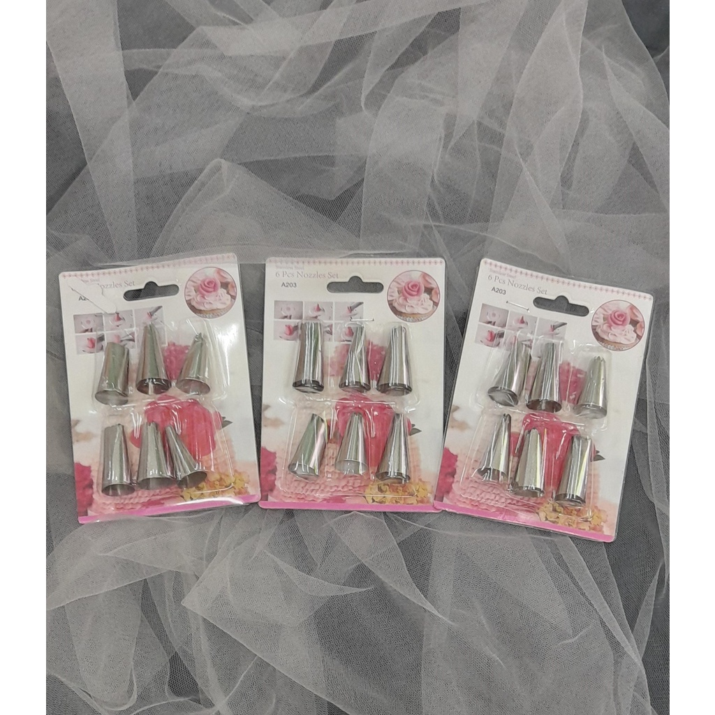 

NOZZLES SET A 203 6'S