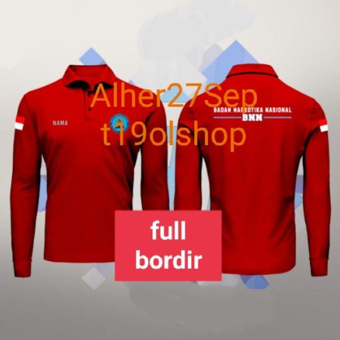 MJ917 BISA SATUAN KAOS BNN KAOSBNN KAOS KERAH BNN BAJU BNN SERAGAM BNN F5243FD23F