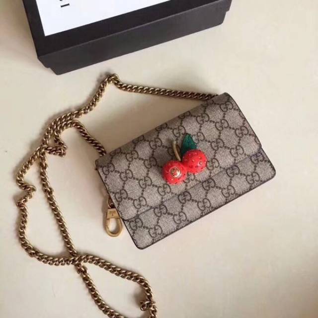 Tas Gucci GG semprem uk. 20×12 Free box Gucci dan Dustbag Gucci (tasnya kayak ori )