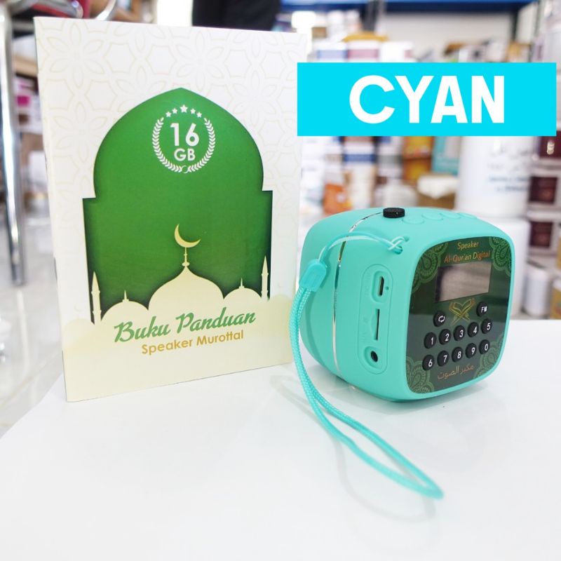 Speaker murottal speaker Quran advance v600 mini suara mantap + 16 GB FULL Memori Murrotal