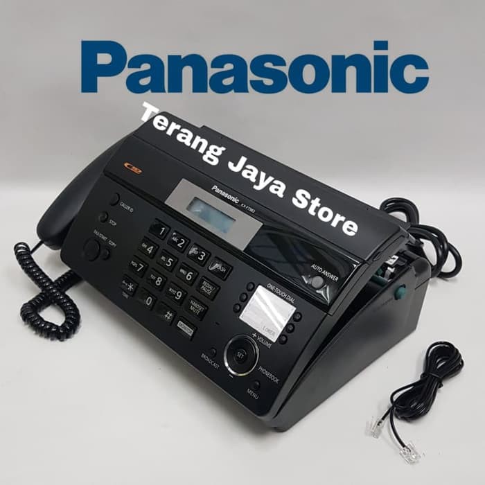 Mesin Fax Panasonic KX-FT983CX (Hitam) Mesin Fax Thermal KX-FT 983 Terbaik