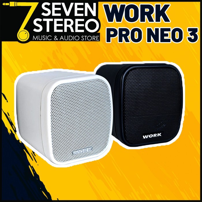 WORK PRO NEO 3 - 50 Watt Speaker Pasif Dinding Tembok Wall Mount