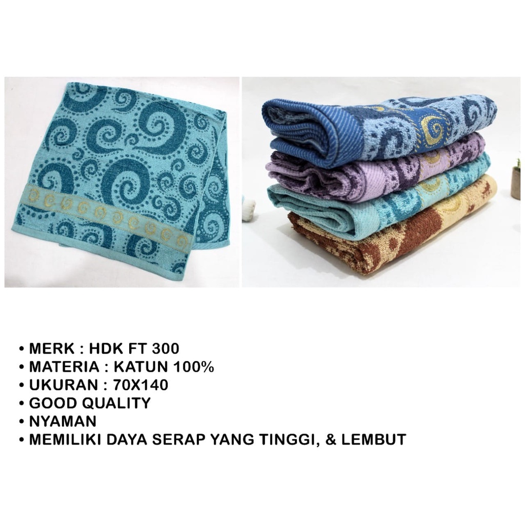 Handuk Mandi Dewasa Katun Handuk Mandi 70  x 140 Tebal Lembut Berdaya Serap Tinggi Kualitas Handuk Hotel Bath Towel Cotton 100% Handuk Populer Handuk Dewasa Unisex Handuk