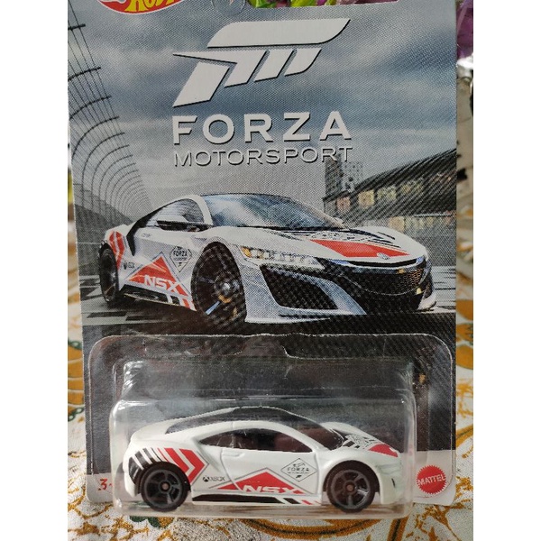 hotwheels Acura nsx putih forza