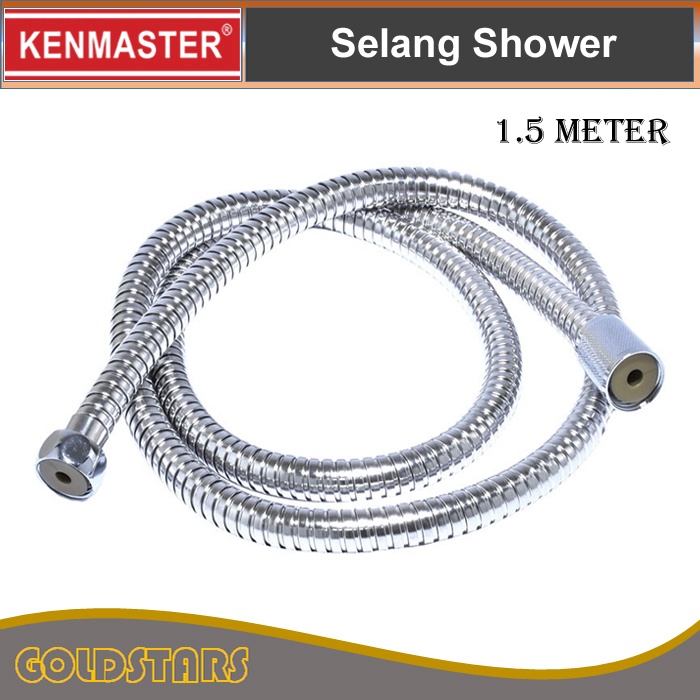 Selang Jet Shower 1.5 m Kenmaster Selang Shower Flexible Hose Crum