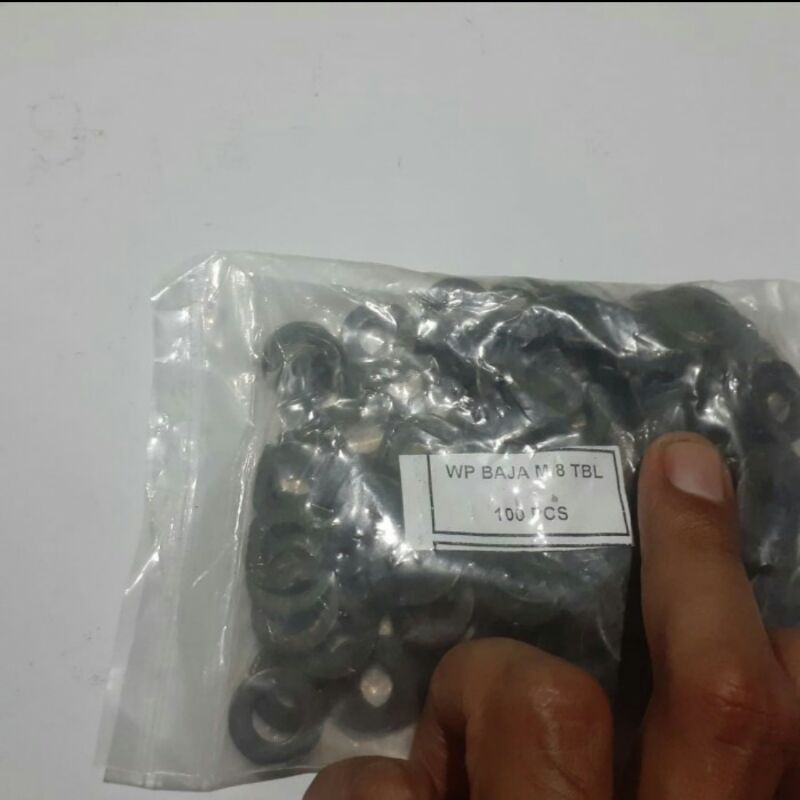 M8 RING PLAT BAJA TEBAL.WASHER PLAT M8.RING PLAT.RING PLAT M8