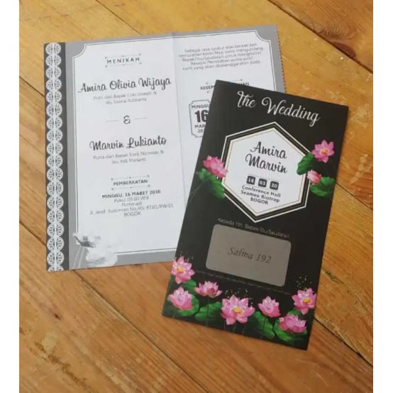 Undangan Blangko Salma 192