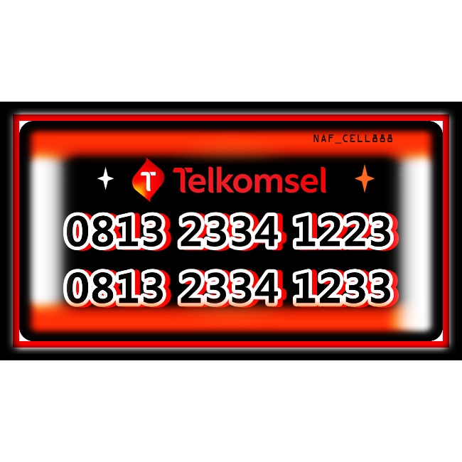 Nomor Cantik Couple/Nomor Pasangan Telkomsel simPATI/Kartu As/LOOP Seri Minimalis Super Rapi