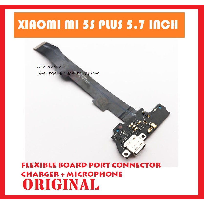 XIAOMI MI 5S PLUS 5.7 INCH FLEXIBLE BOARD PORT CONNECTOR CHARGER MIC MICROPHONE ORIGINAL 907598