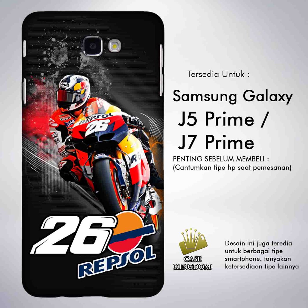 Pedrosa 1 Casing Custom Samsung Galaxy J7 Prime | J5 Prime Case Cover