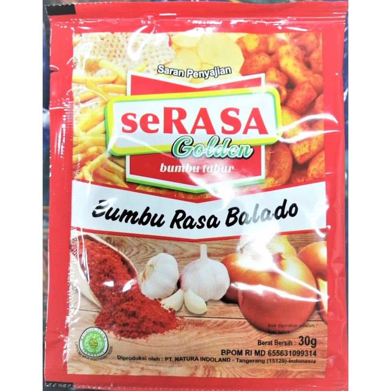 

Serasa Bumbu Tabur Balado 30gr