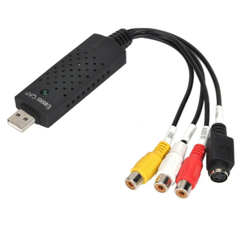 EasyCap Easy Cap Video Capture USB DVD AV Capture Video Card Adapter USB 2.0 Digital Easier Capture