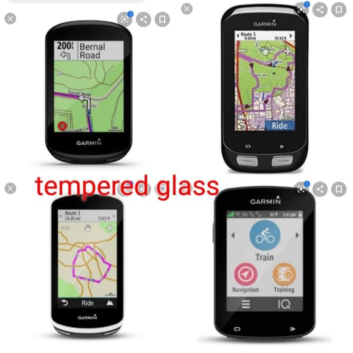 Tempered Glass Garmin Edge 530 1030 1040 1000 820 830 130 anti gores