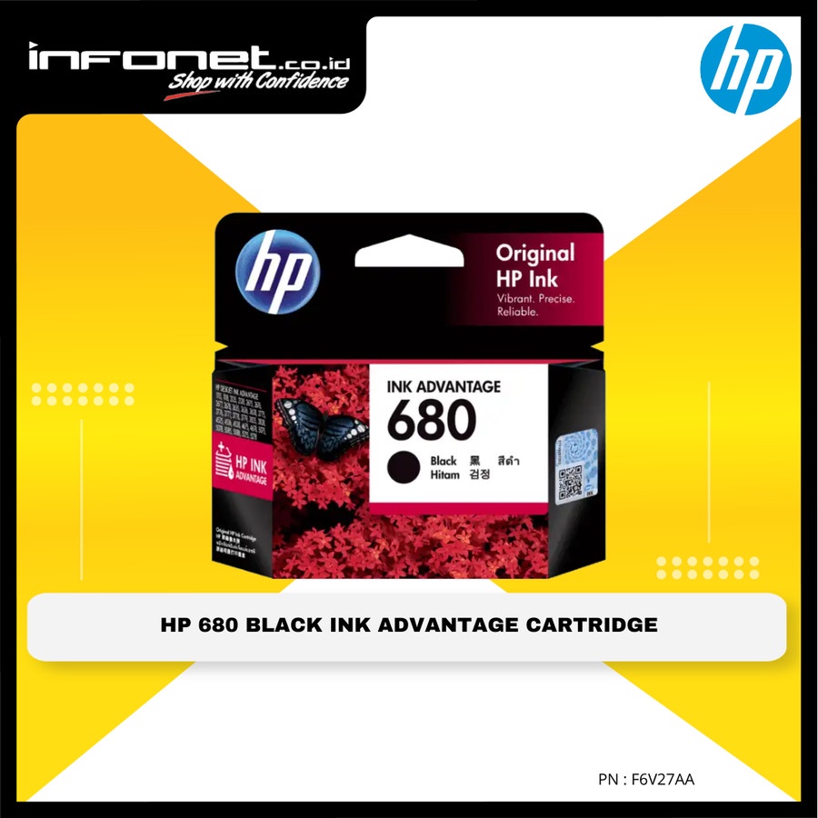 HP 680 BLACK INK ADVANTAGE CARTRIDGE