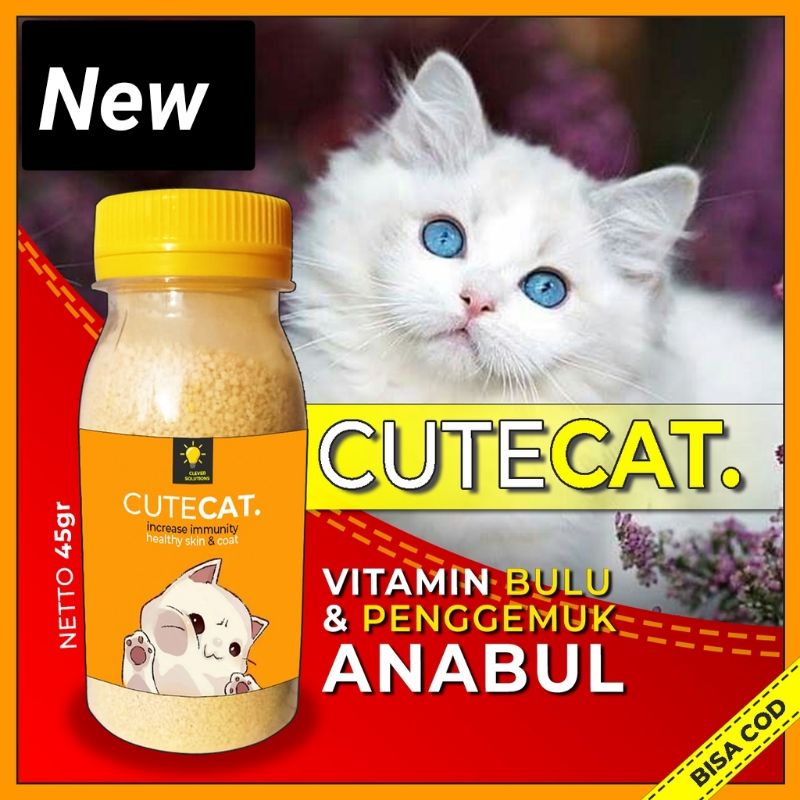 Paket Parfum Kucing Dan Vitamin Penggemuk Penumbuh Bulu Kucing Pewangi Kucing Tahan Lama Gratis Kalung Lonceng Kucing Pelebat Bulu