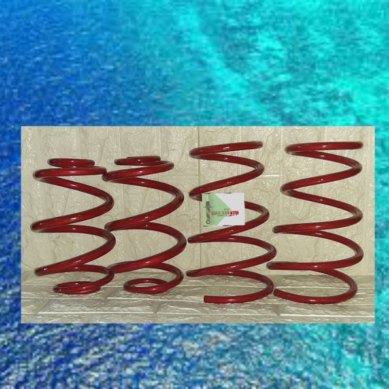 lowering spring per keong ceper avanza xenia 2004-2011 AR racing depan// belakang