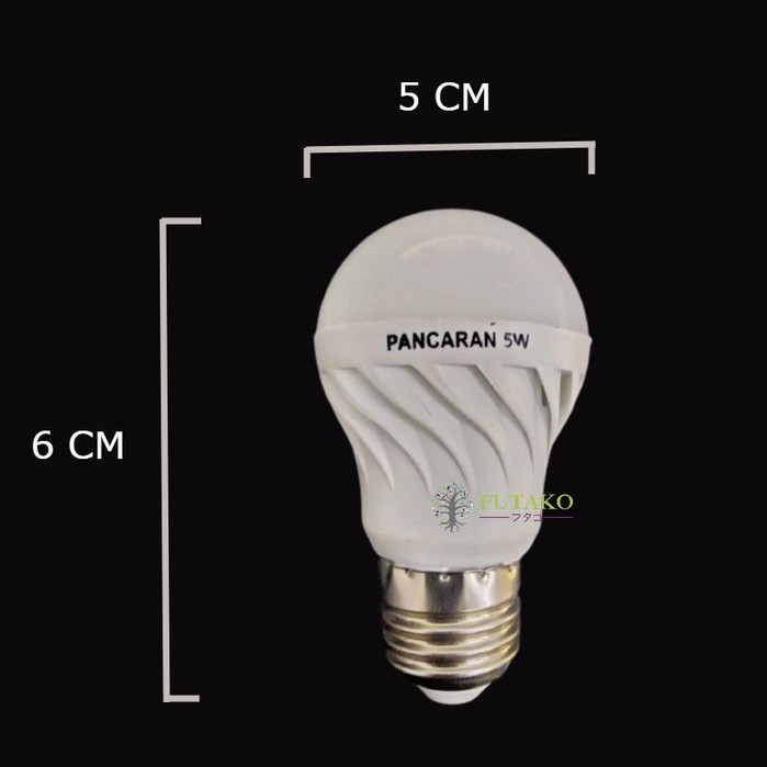 FUTAKO PANCARAN Lampu Bohlam LED 5W 6500K 300 LumeS