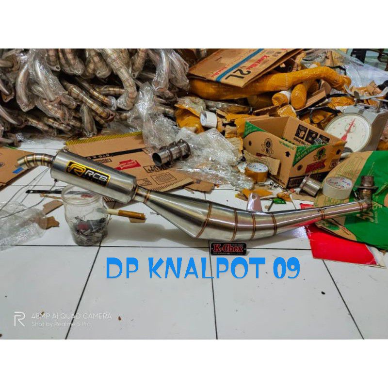knalpot fiz r stainless standar racing rcb suara garing