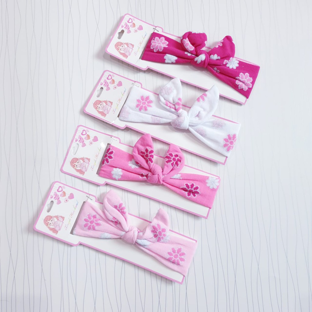 Bando Anak / Bando bayi / Headband Bayi / Bando Ikat / Bandana Ikat / Baby Alicia