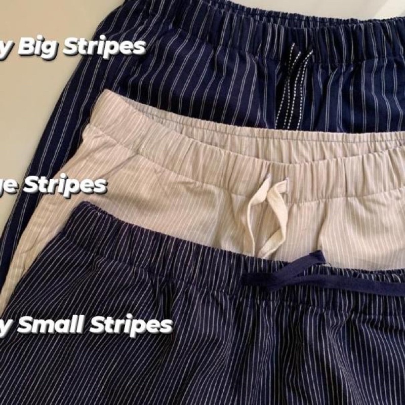 Uniqlo Celana Linen Garis