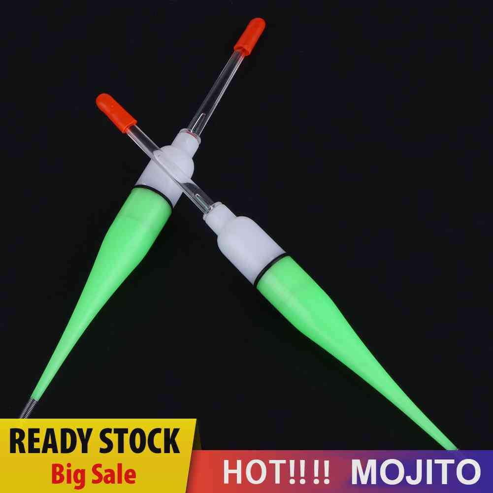 10Pcs Pelampung Pancing Luminous Bahan Plastik Untuk Memancing Malam Hari