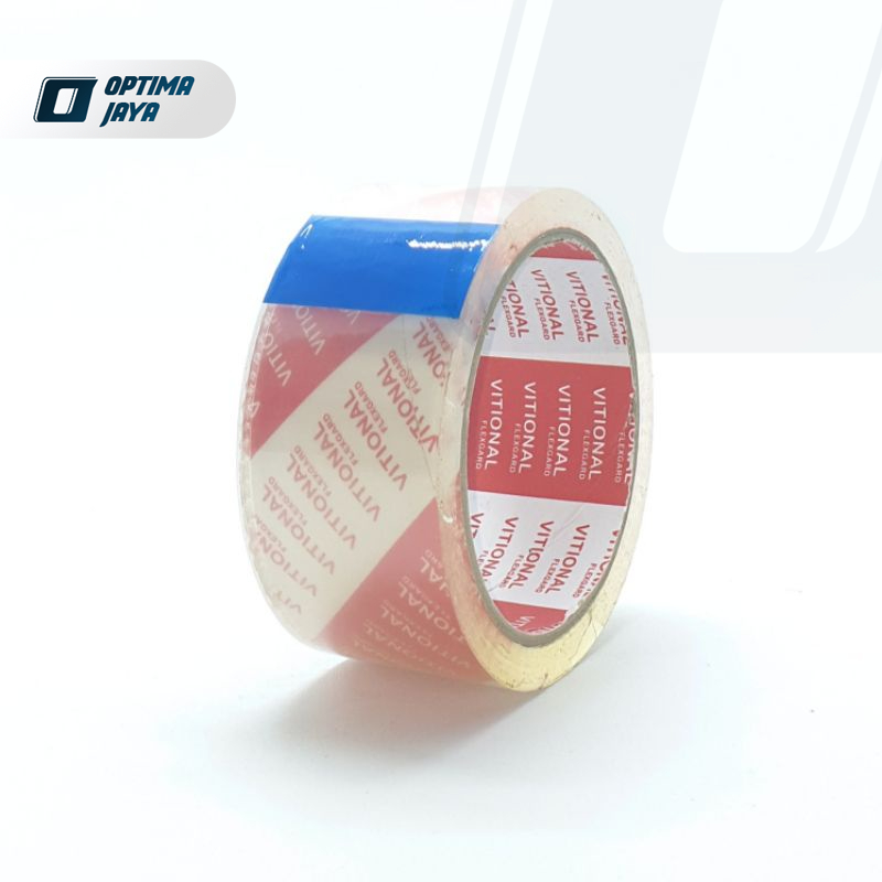 

Lakban OPP 45mm 2" Strong n Clear 50 Meter (Biru) / Solasi / Isolasi