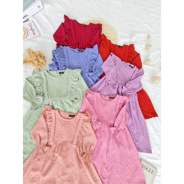 Ollet Gamis Nara / Gamis anak Uragiri Crinkle