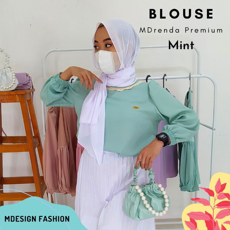 BLOUSE premium MDrenda ala Imas fahriaty