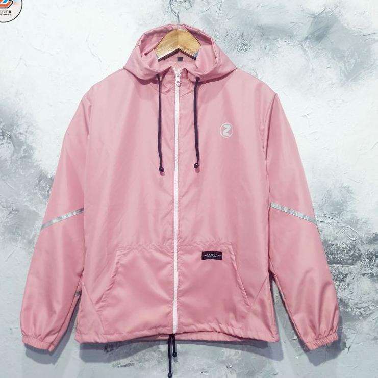 ➨ JAKET PARASUT WANITA OLAHRAGA JOGGING LARI / SEPEDA WATERPROOF ➢