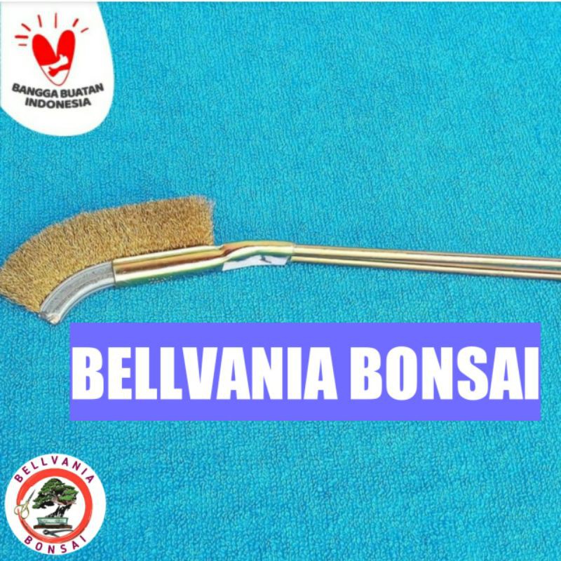 Sikat Kawat Kuningan Bonsai