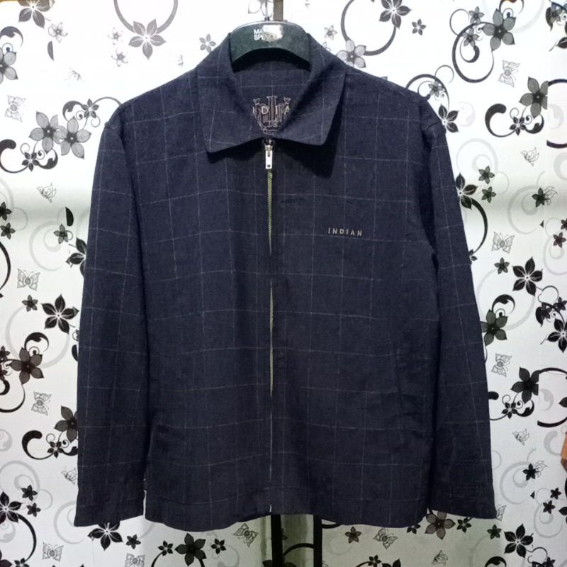 jaket Tartan Indian