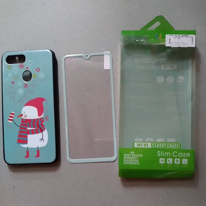 case phone hp handphone Christmas Oppo F9