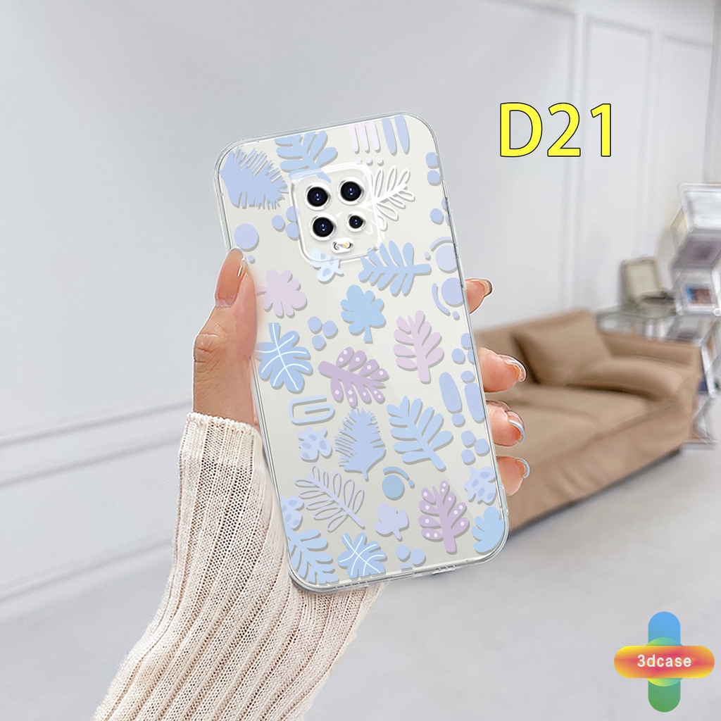 Soft TPU Case Xiaomi Redmi POCO C3 C31 X3 NFC X3 PRO Redmi 9C NFC 9A 9i 9T 9AT 9 PRO Power 9ACTIV 10X 10 Prime POCO M2 PRO Redmi Note 9 8 10 10S 9 10 PRO MAX 9S 11 Fashion Fresh Flower Silicone TPU Phone Case