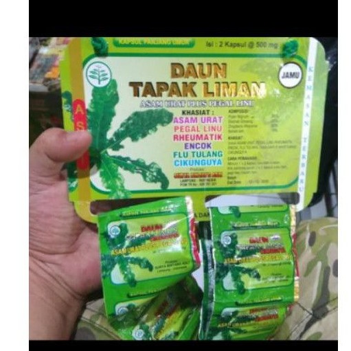 

KAPSUL DAUN TAPAK LIMAN ORIGINAL / AMPUH