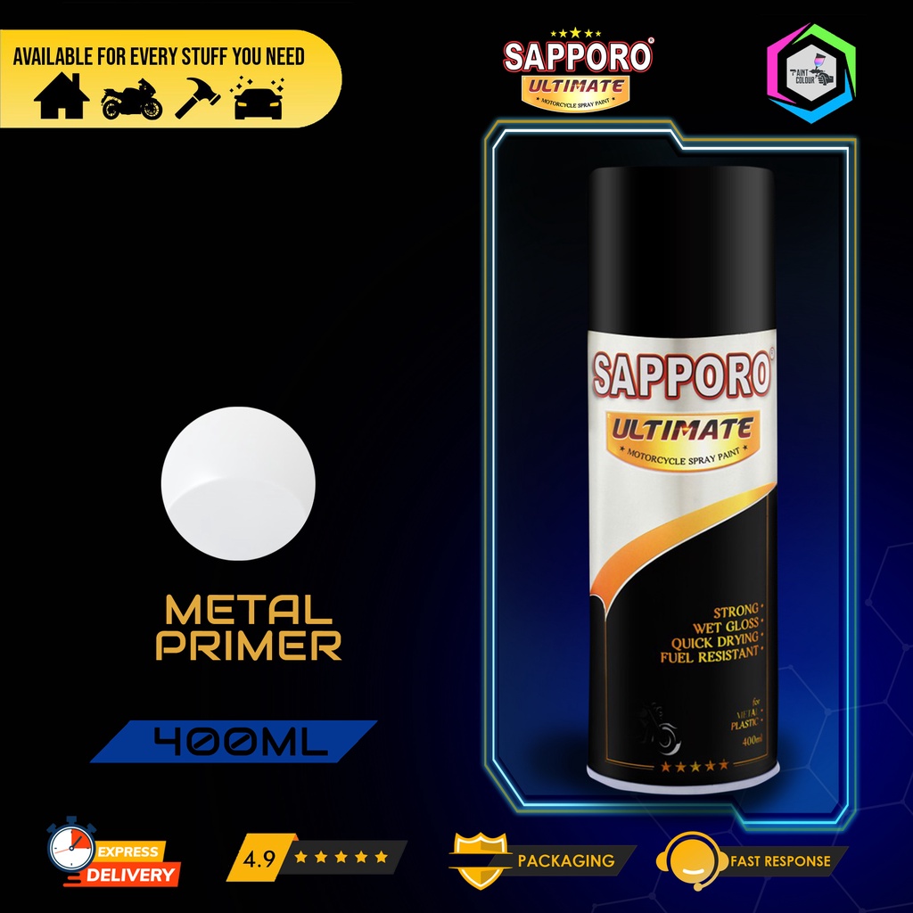 SAPPORO ULTIMATE Cat Semprot Metal Primer