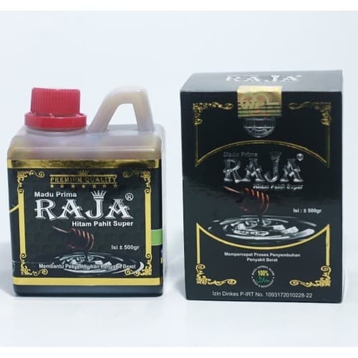 

madu hitam pahit PRIMA RAJA ukuran 500 gram 500gr