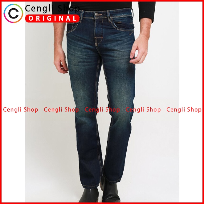 CELANA JEANS PANJANG PRIA CARDINAL ORIGINAL TERBARU BIRU CA03