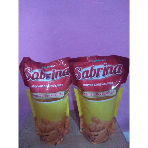 

minyak goreng sabrina 1 liter