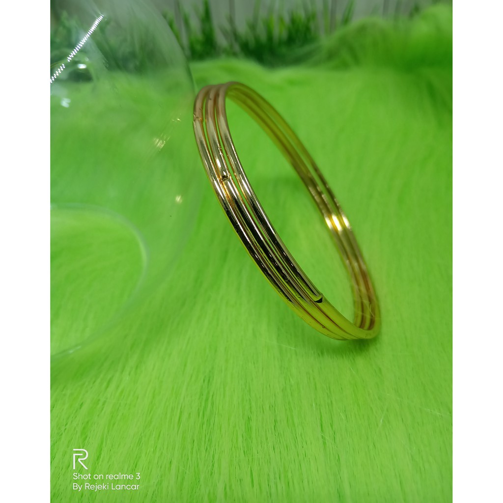 GELANG MODEL KERONCONG LAPIS MAS 24k