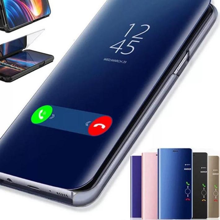 Miliki SAMSUNG A53 A02S A03S A22 M22 M32 4G 5G J6 J7 J8 J4+ J6+ J7+ PLUS 2018 Flip Cover Clear View 