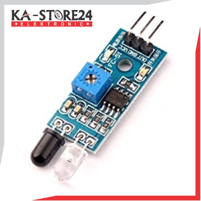 IR Infrared Barrier Module Obstacle Avoidance Sensor Halangan - Sensor