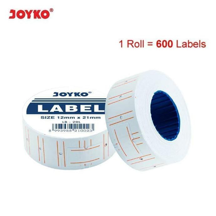 

Kertas Label Harga JOYKO 1 baris ( Price Labeller 5500M )