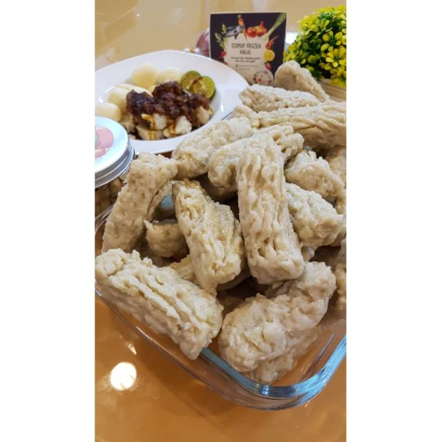 Siomay JUMBO Frozen Halal Ayam Ikan free bumbu kacang jeruk nipis