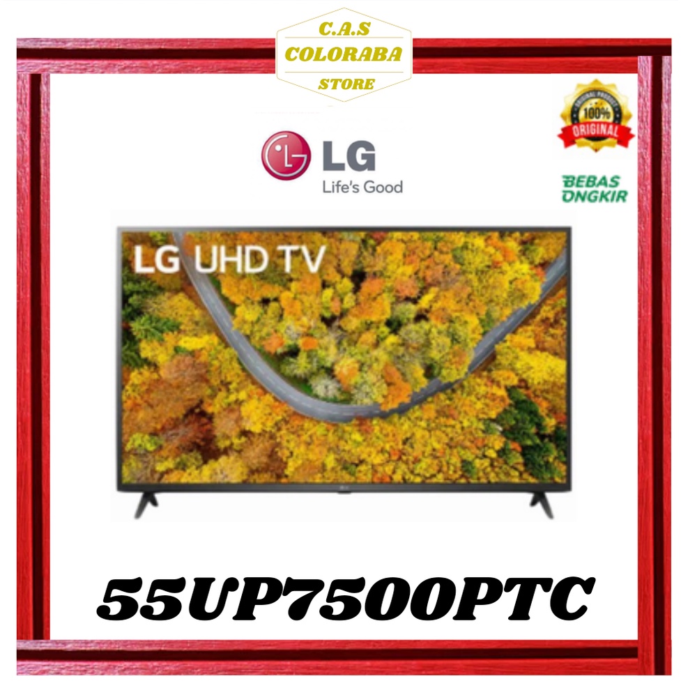TV LG 55UP7500PTC SMART TV 55 INCH LED 4K UHD 55UP7500 55UP75 55UP UP7500 UP7500PTC
