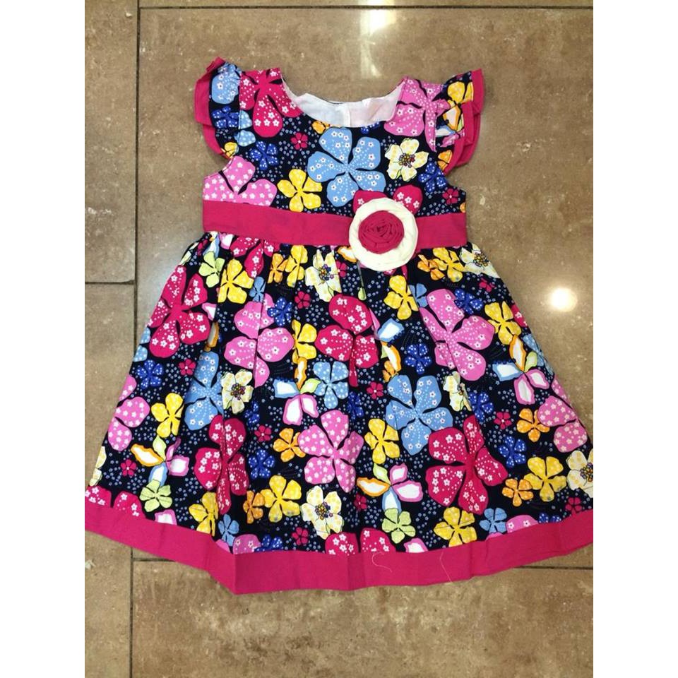 DRESS  FLOWER BAJU ANAK CEWEK