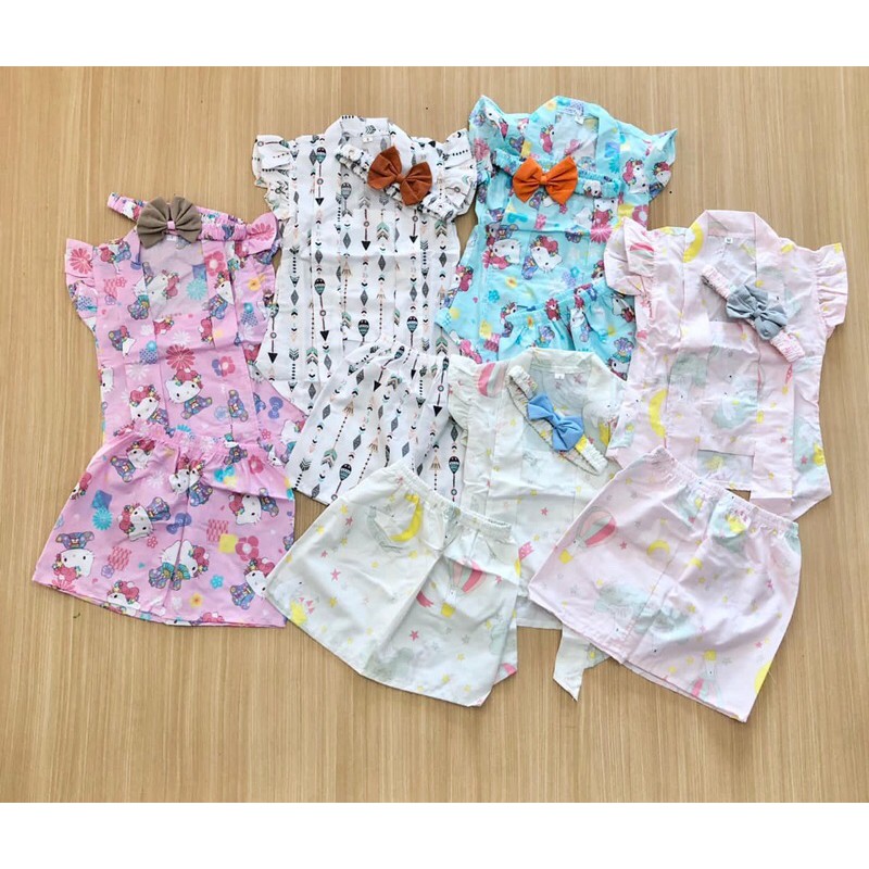 Kebaya Anak Lucu (Kebaya, Bawahan & Bandana)