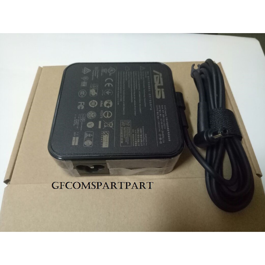 Jual Adaptor Charger Laptop Asus X43 A43 K45D U46E U46SV U56E U56JC A73E A73E-XE1 19v 4.74a Kotak