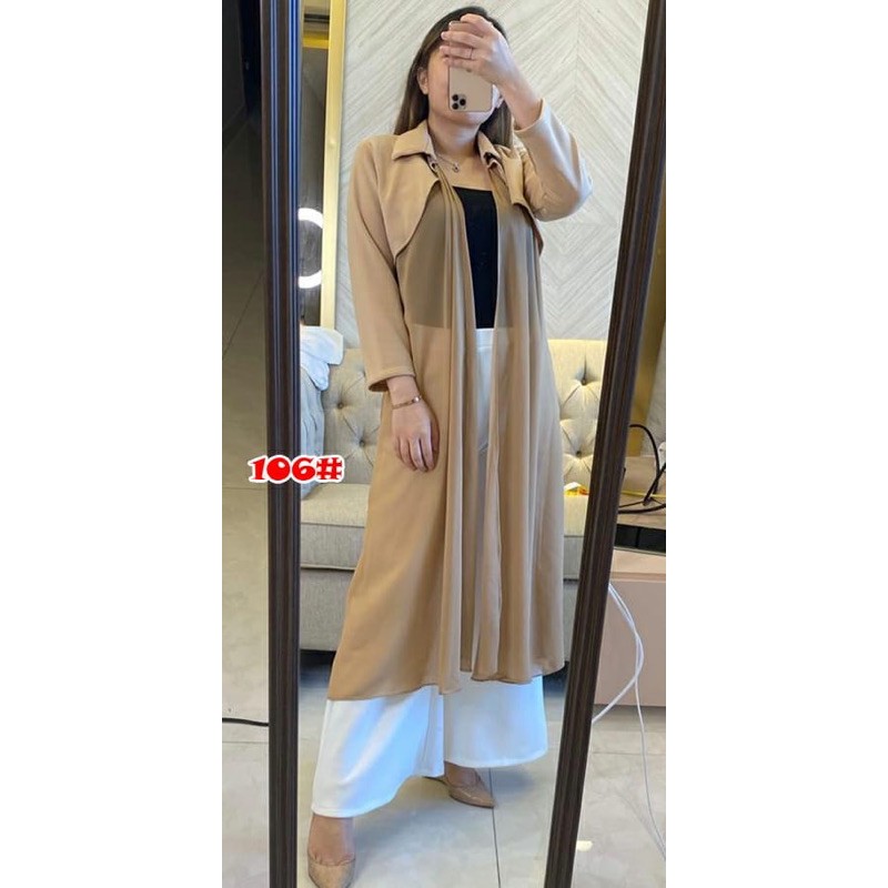 106# cardigan fashion / cardigan korean style / bolero scuab komb / bolero panjang fashion