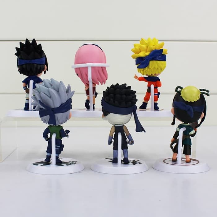 Koleksi Action Figure Naruto 6 PCS