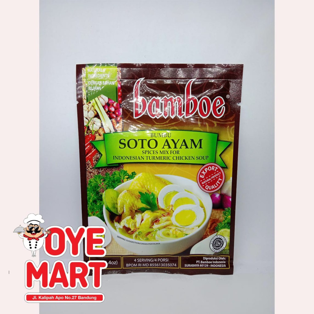 BAMBOE BUMBU INSTAN SOTO AYAM 40GR